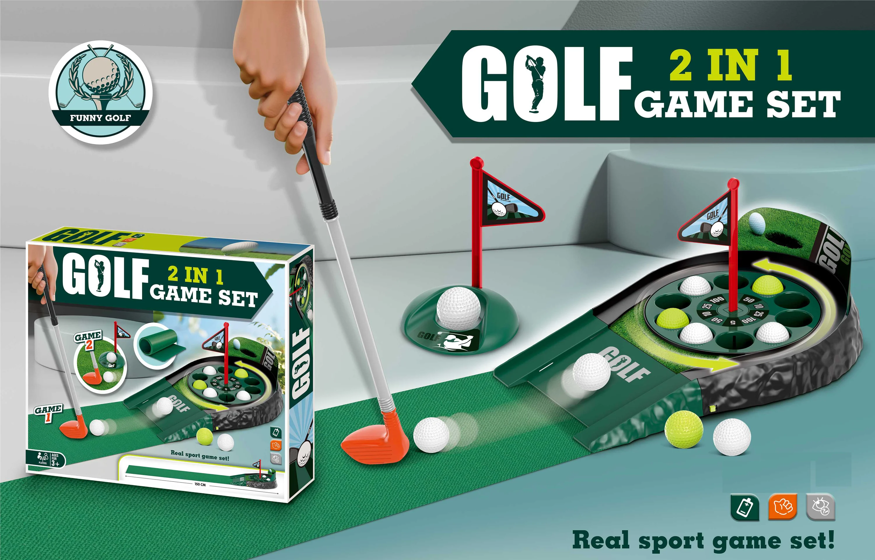 Image galerie 3 - Mini Jeu de Golf d’Intérieur