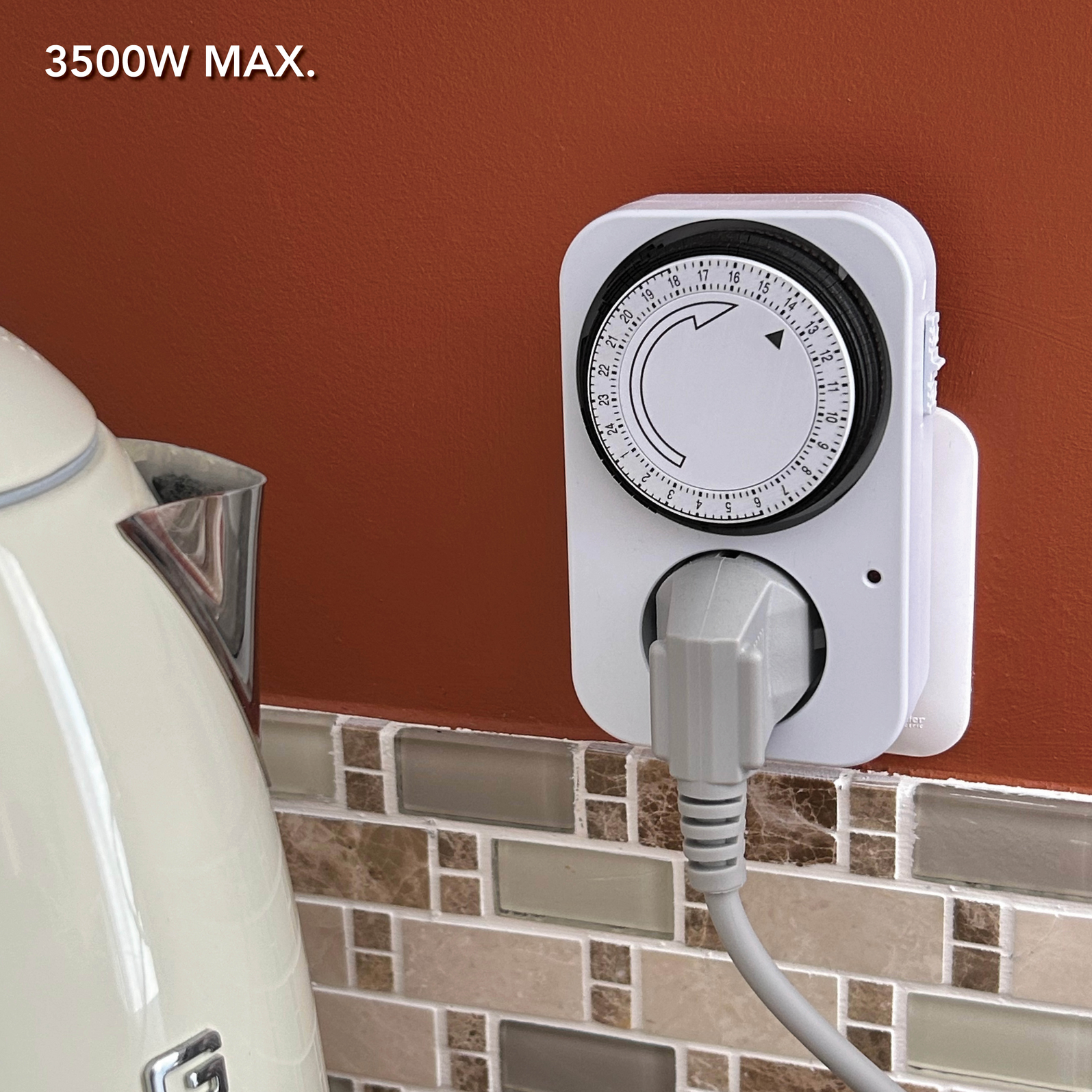Prise programmable avec minuterie integrée 24H
