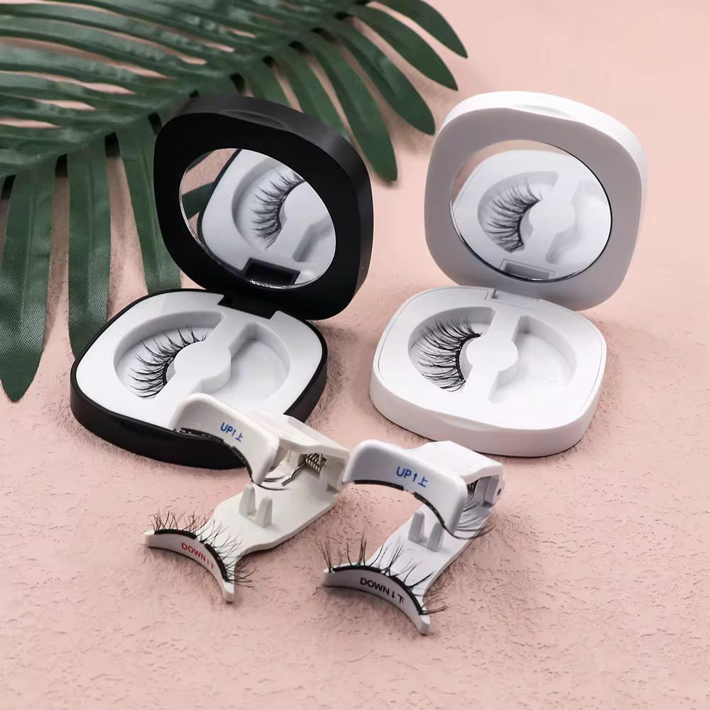 Faux Cils Magnétiques Réutilisables avec Applicateur