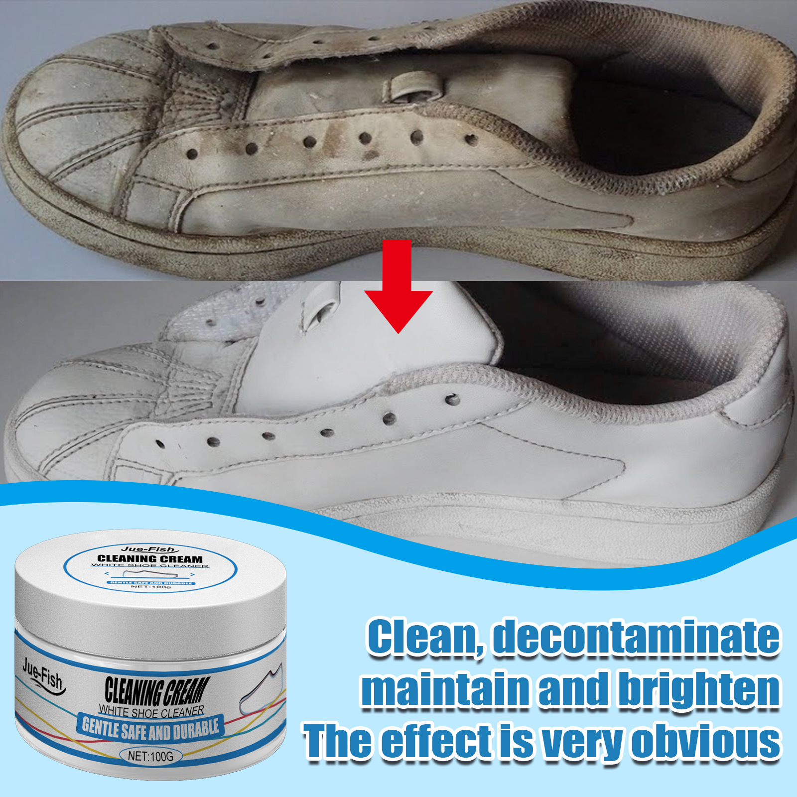 Crème Nettoyante Chaussures